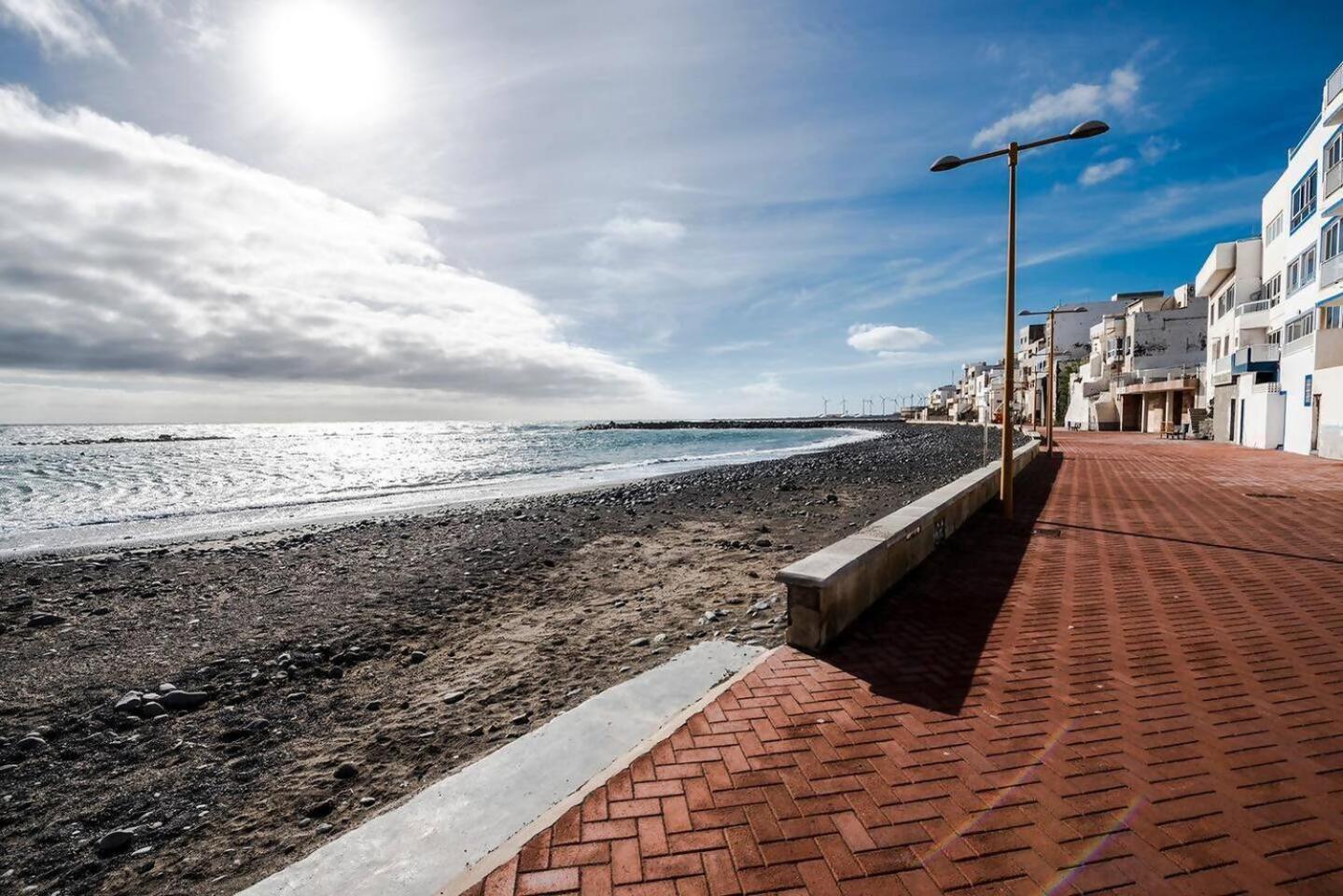 Appartamento Playa Azul Amplio Y Luminoso Con Vistas Al Mar Pozo Izquierdo Esterno foto